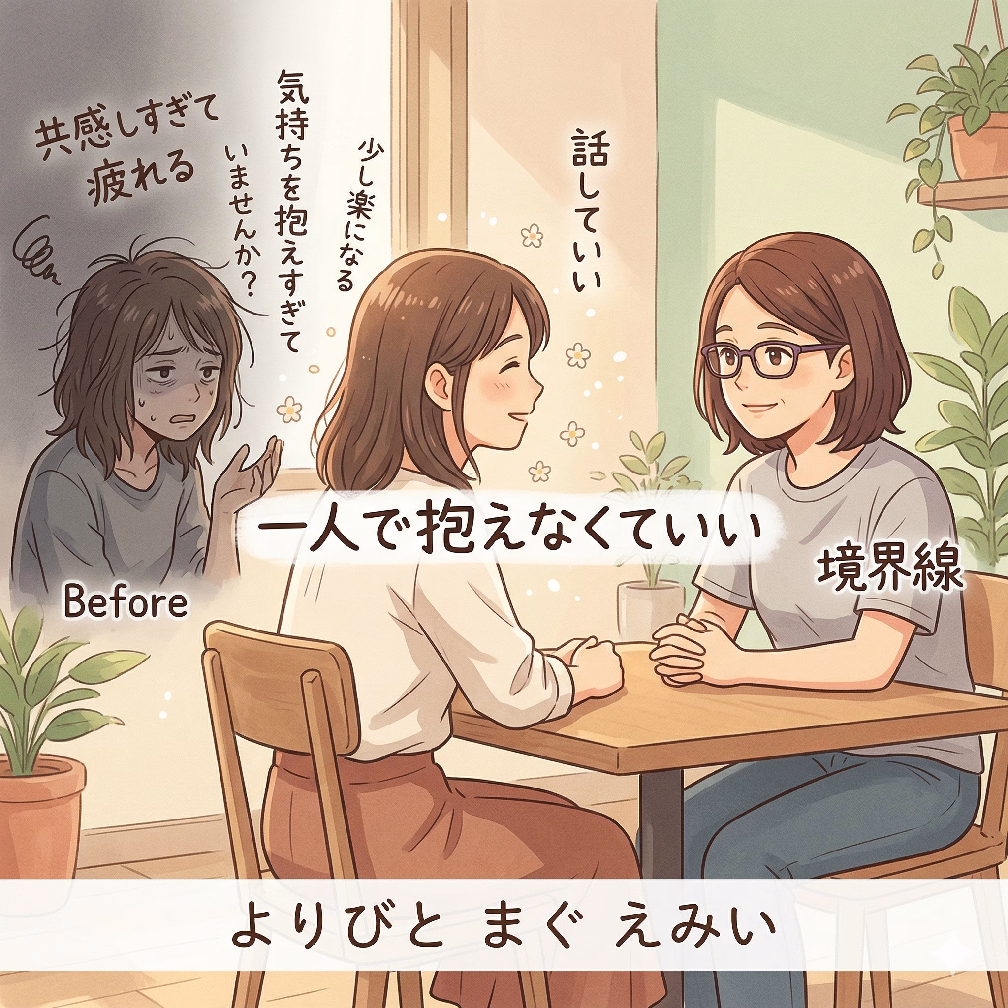 人に共感しすぎて疲れるあなたへ｜仕事で感情移入してしまう人の対処法