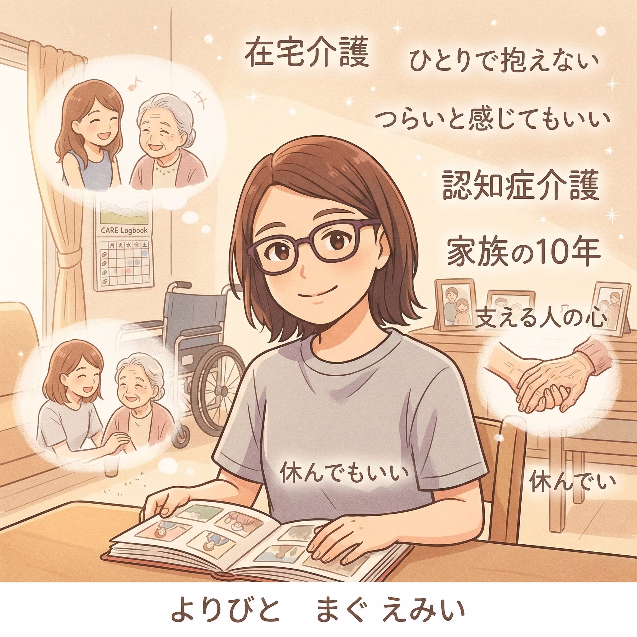 在宅介護がつらいと感じたときに知ってほしいこと｜認知症の祖母を10年支えた家族の体験談