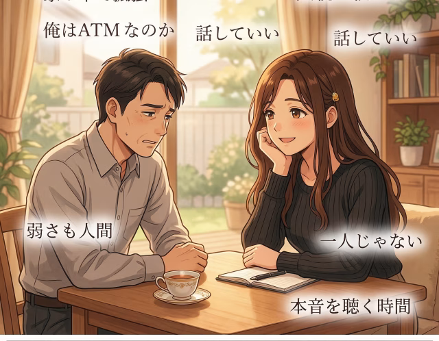 家族の中で孤独を感じる父親へ｜『俺はATMなのか』と感じたときに読んでほしい家族関係のヒント