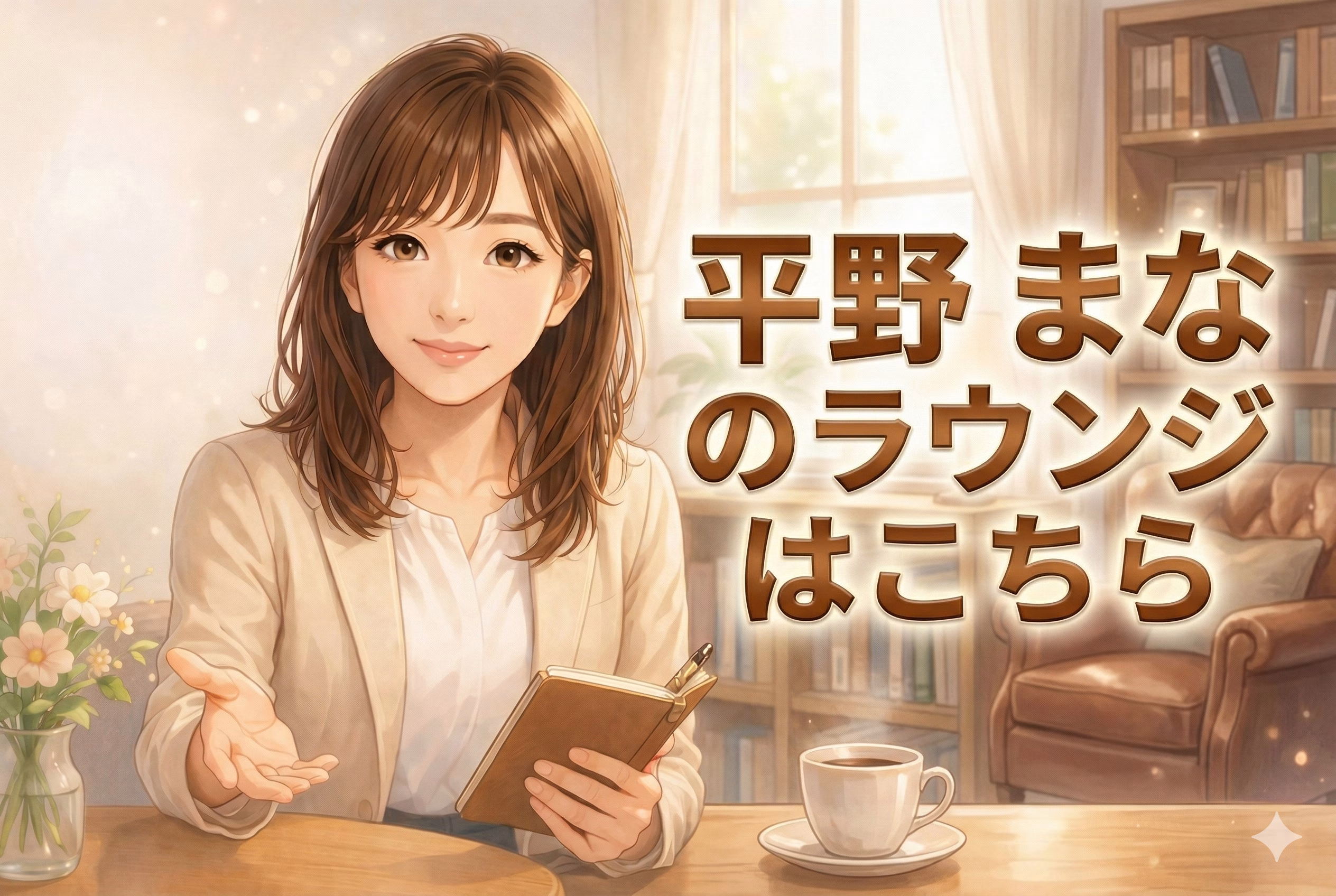 平野 まなの傾聴ラウンジはこちら