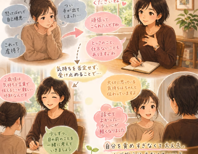 2歳児に手が出てしまった…これって虐待？悩むママのリアルな相談事例と心が軽くなるヒント