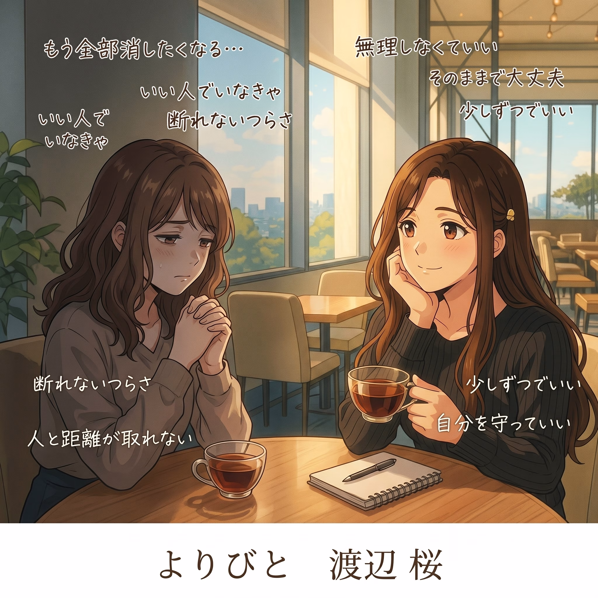 人間関係に疲れてリセットしたくなるあなたへ｜距離感がうまく取れない原因とラクになる考え方【相談事例】