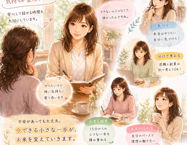 副業したいのに不安で動けない人へ｜30代女性の相談事例から見えた“最初の一歩”の見つけ方