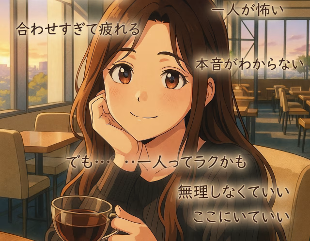 孤独が怖い人へ｜群れるのをやめたら楽になった私の体験談と“本当の居場所”の見つけ方