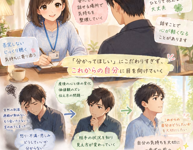 産後クライシスで突然の別居…夫が感じた“離婚したいと言われた理由”と向き合い方