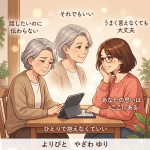 話したいのに話せない…介護中のもどかしさと後悔に苦しむ方へ｜気持ちをラクにするヒント