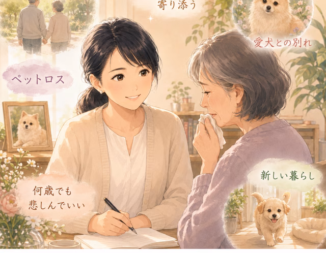 60代夫婦のペットロス｜愛犬を亡くした悲しみとこれからの暮らしを考えた相談事例