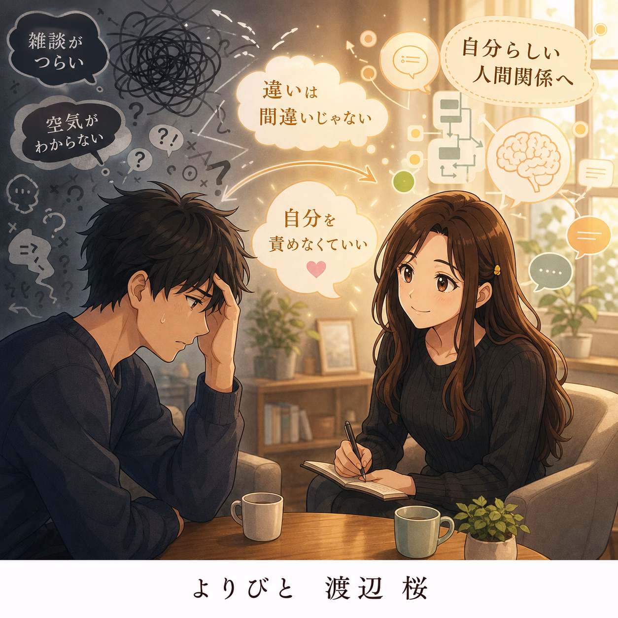 ASDで雑談が苦手な20代男性の相談事例｜「心がない」と言われた僕が自分らしい人間関係を見つけるまで