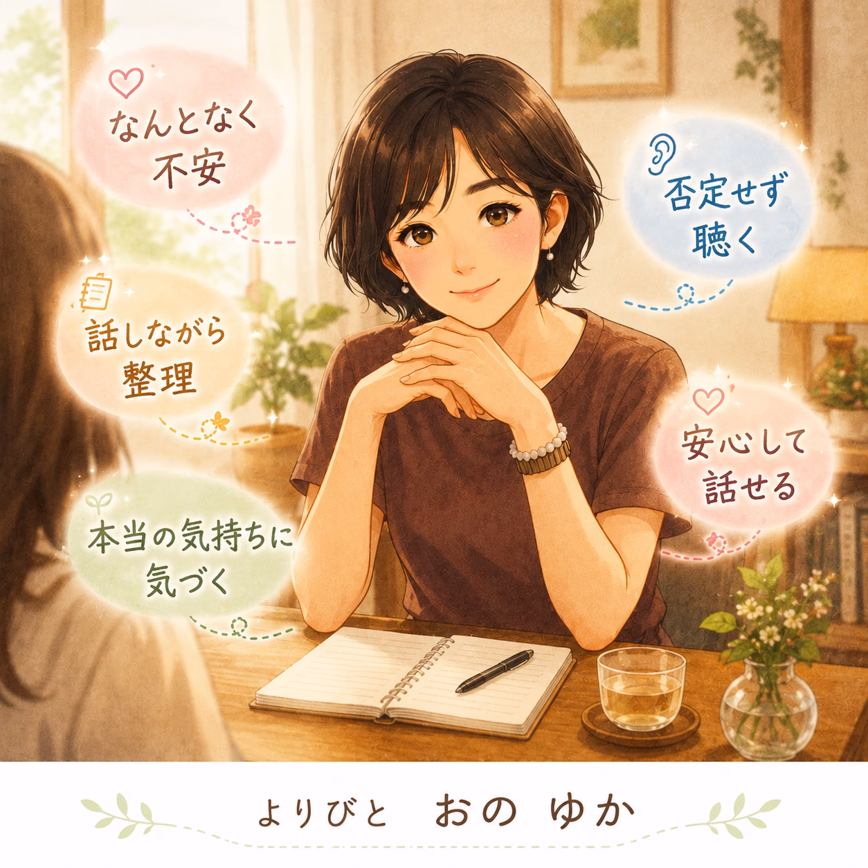 なんとなく心がざわつく時に｜話すことで見えてくる本当の不安や心配