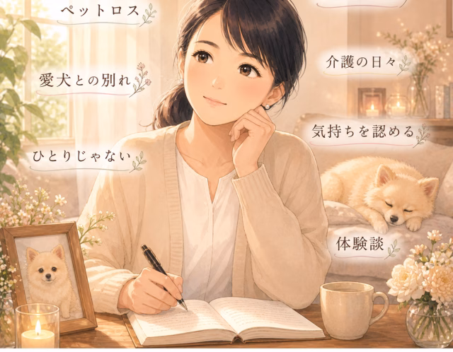 ペットロスで深い悲しみに沈んだ私が、愛犬の介護と別れを通して気づいたこと
