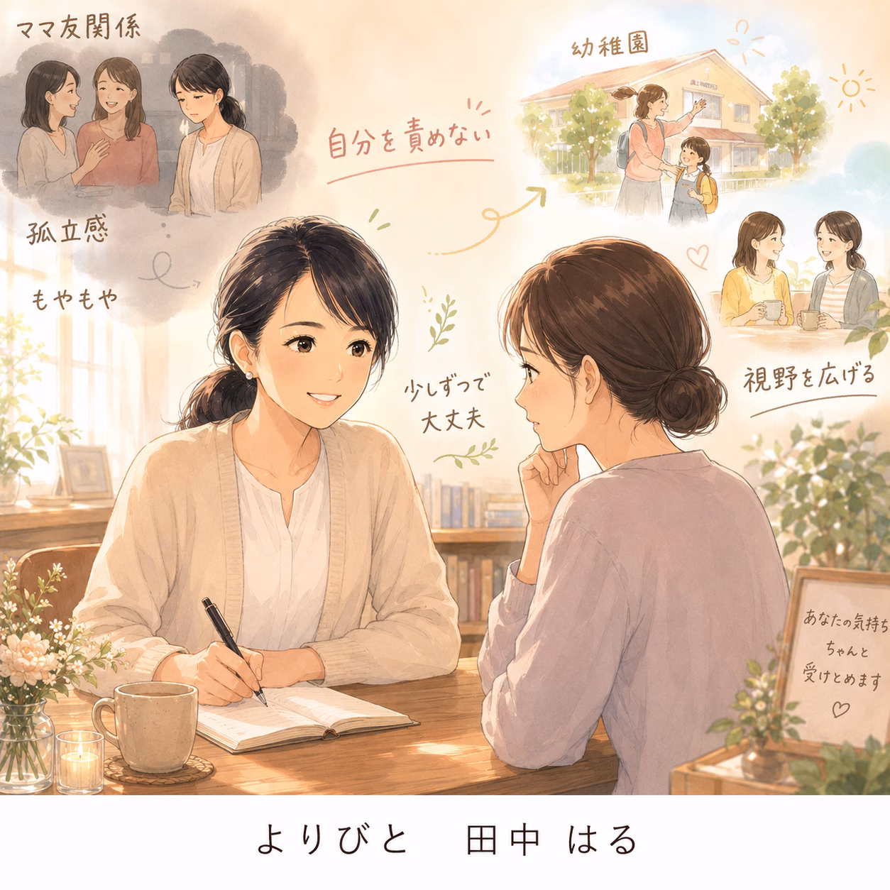 ママ友グループに入れないのがつらい幼稚園の人間関係で孤立を感じた相談事例 | リハートカウンセリング.com|誰にも言えない気持ちに寄り添う電話・オンライン相談 ママ友グループに入れないのがつらい…幼稚園の人間関係で孤立を感じた相談事例