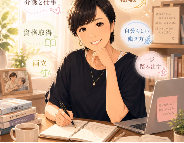 介護と仕事を両立したい私が、資格取得で転職を決めた体験談