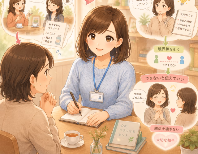 友達から勧誘されたらどうする？断り方と関係を壊さない伝え方【相談事例】
