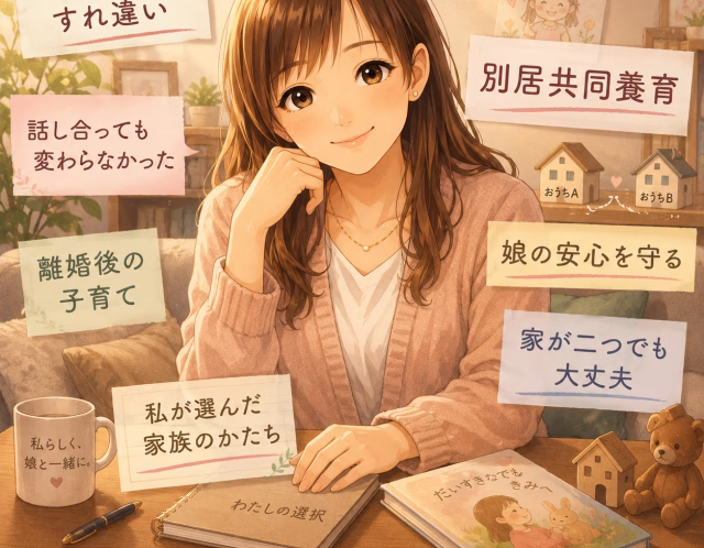 夫婦関係がうまくいかなかった私が選んだ、別居共同養育という子育てのかたち