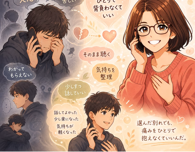 失恋で死にたいほどつらい20代男性へ｜別れを選んだのに苦しい気持ちは間違っていない