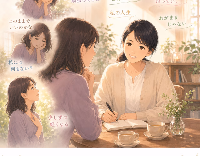 「家族のために頑張ってきたのに虚しい」40代主婦が自分の人生を見つめ直した相談事例