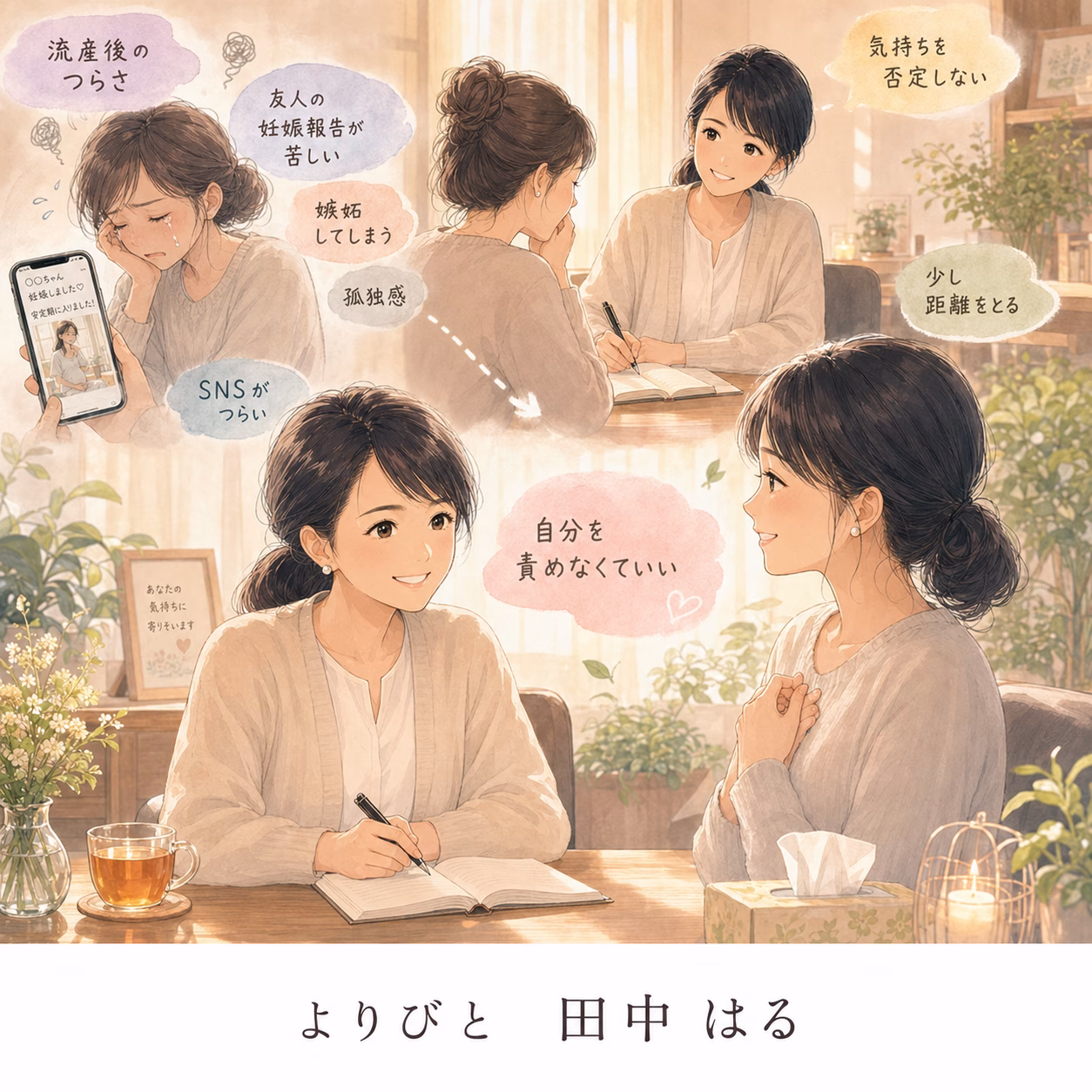 流産後、友人の妊娠・出産報告がつらい…嫉妬や孤独感を抱えた20代女性の相談事例