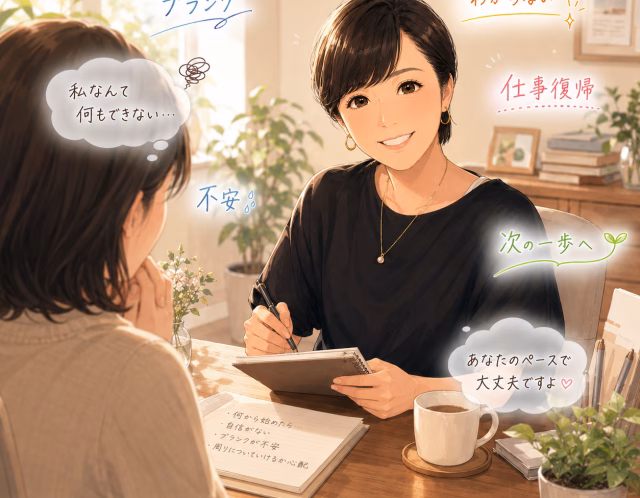 10年以上のブランクから仕事復帰へ｜「私なんて何もできない」と感じた女性の相談事例