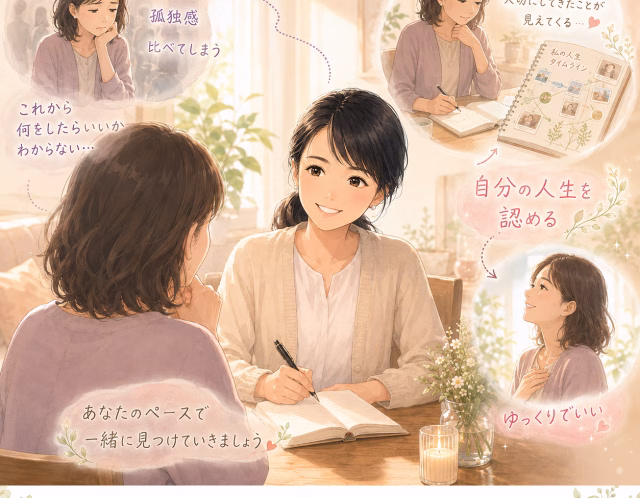 40代・子どもがいない人生に迷った女性の相談事例｜「これから何をしたらいいかわからない」と感じたとき
