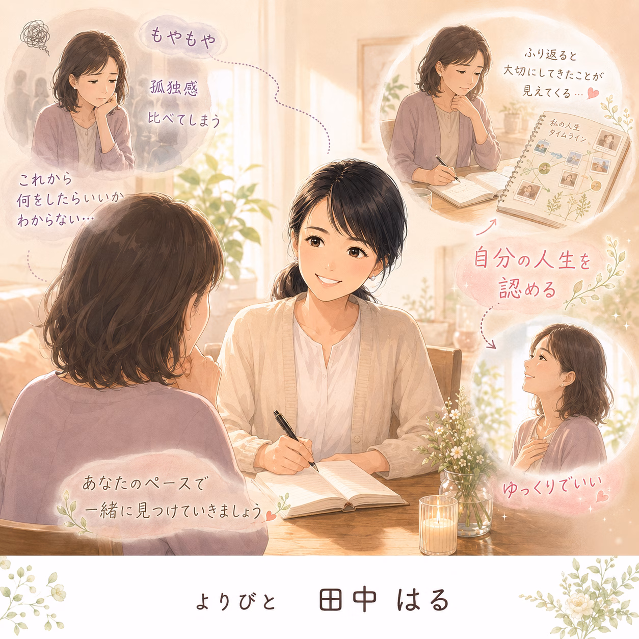 40代・子どもがいない人生に迷った女性の相談事例｜「これから何をしたらいいかわからない」と感じたとき