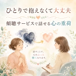 ひとりで抱えなくて大丈夫｜傾聴サービスで話せる心の重荷