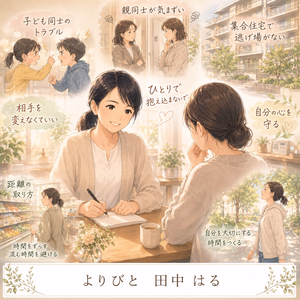 小学生の子ども同士の喧嘩で親同士が気まずい集合住宅で逃げ場がない悩みを整理した相談事例 | リハートカウンセリング.com|傾聴で思考のクセを整え、生きにくさを軽くする電話・オンライン相談 小学生の子ども同士の喧嘩で親同士が気まずい…集合住宅で逃げ場がない悩みを整理した相談事例