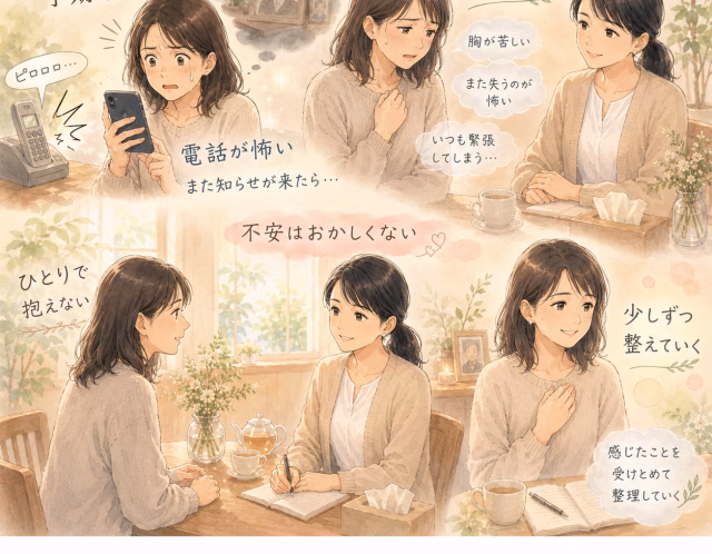 死別の予期不安で電話が怖い30代女性の相談事例｜大切な人を失う不安との向き合い方