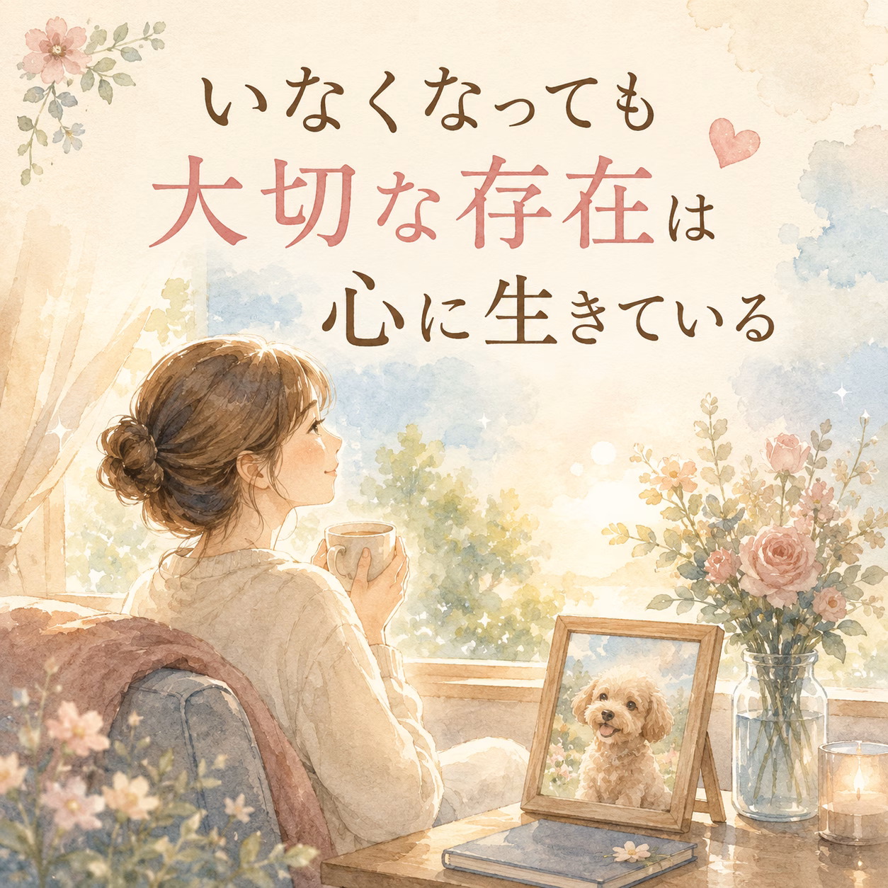 寂しさが残っていても、新しい日常を少しずつ作っていける