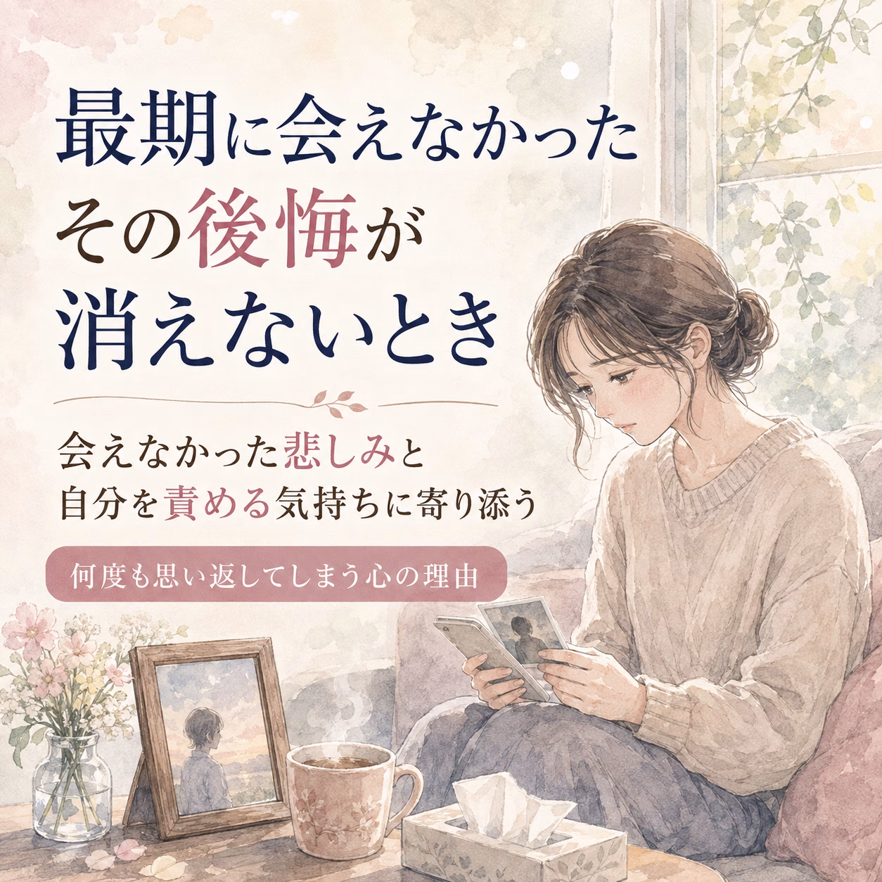 「最期に会いたかった」という後悔が、何度もよみがえる理由