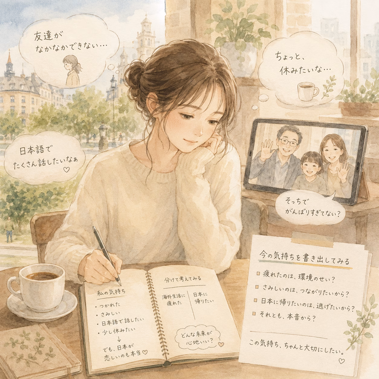 「海外生活に疲れた」と「日本に帰りたい」は分けて考えてみる
