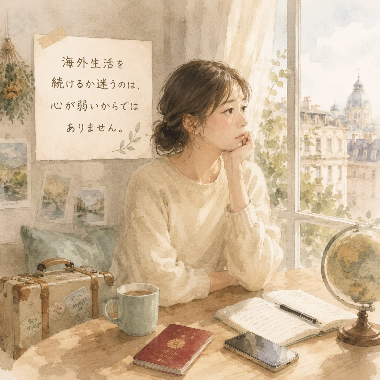 海外生活を続けるか迷うのは、心が弱いからではありません