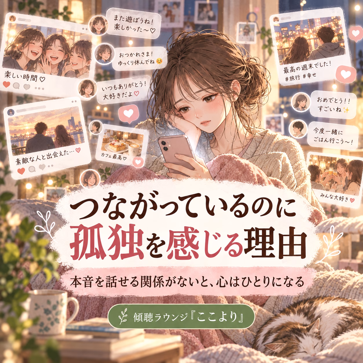つながっているのに孤独を感じる理由