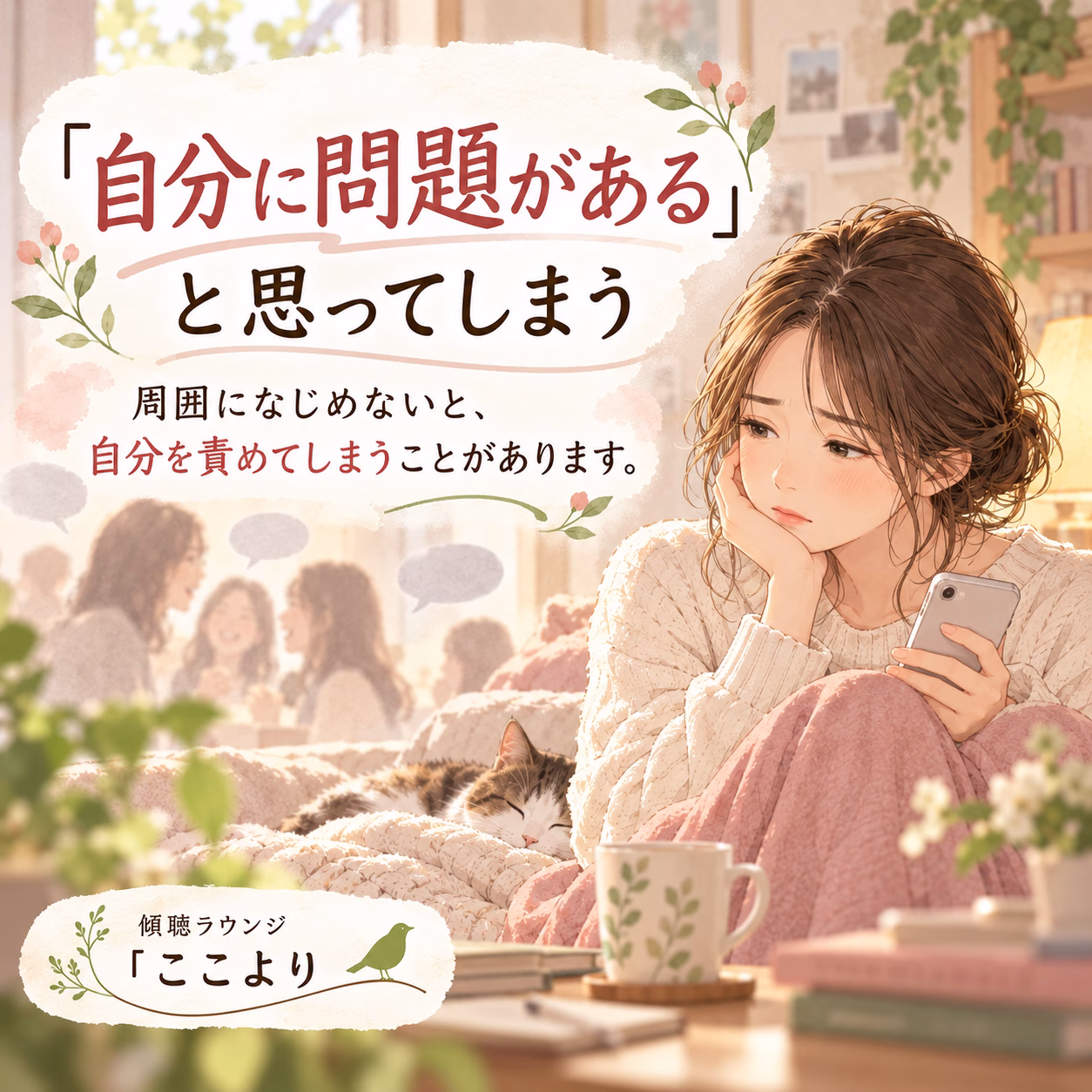 「自分に問題がある」と思ってしまう