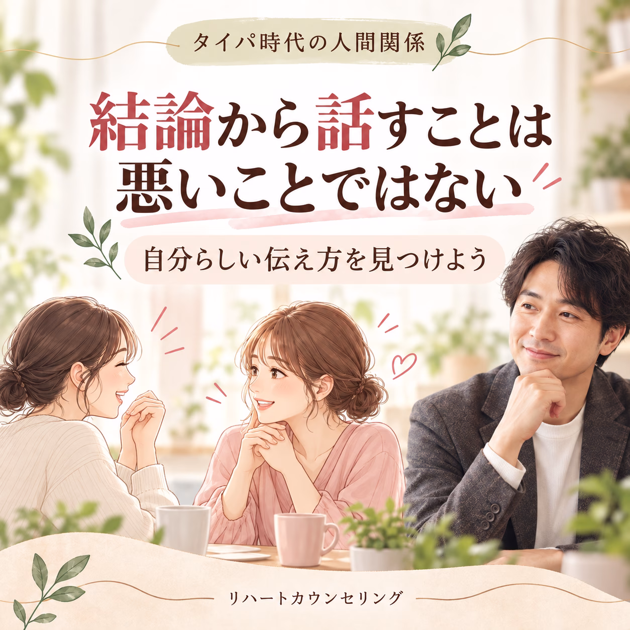 まとめ｜結論から話すことは悪いことではない。自分らしい伝え方を見つけよう