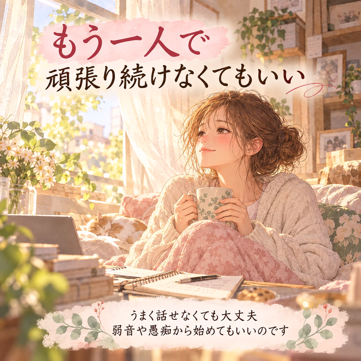 もう一人で頑張り続けなくてもいい