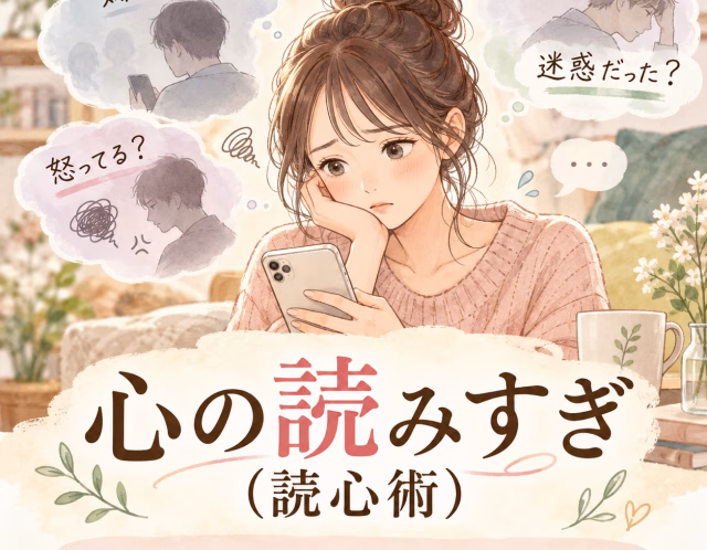 心の読みすぎ（読心術）とは？「きっと嫌われている」と相手の気持ちを決めつけてしまう考え方のクセ