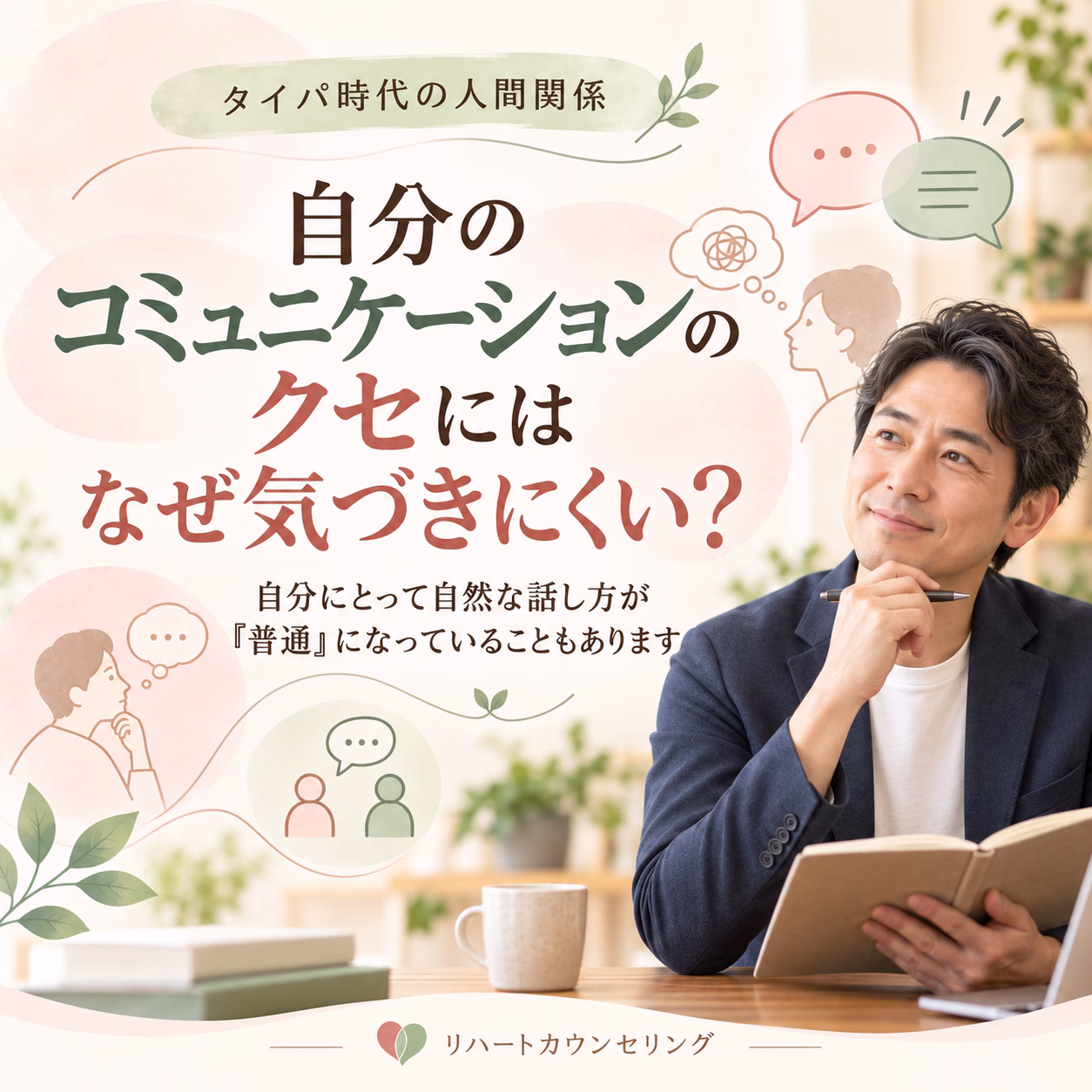 自分のコミュニケーションのクセには、なぜ気づきにくい?