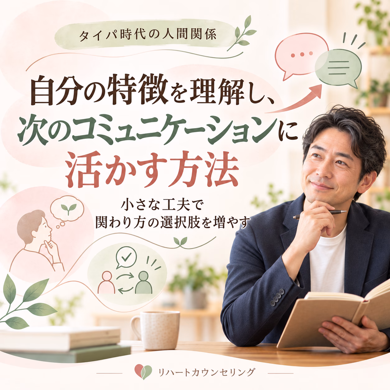 自分の特徴を理解し、次のコミュニケーションに活かす方法